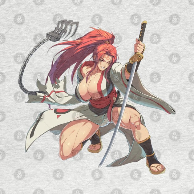 Baiken Guilty Gear by abdul rahim